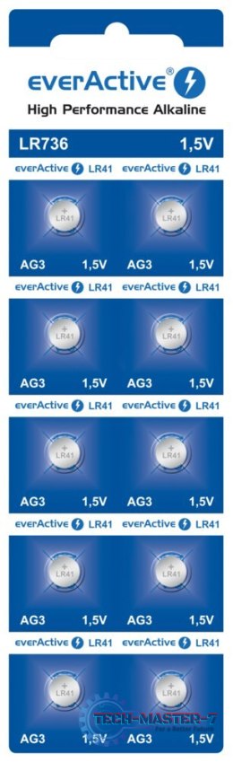 Bateria alkaiczna everActive G3 LR736 blister 10szt