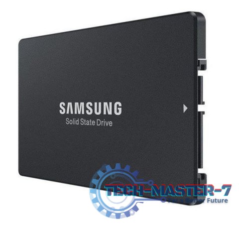 Dysk SSD SAMSUNG MZ7L37T6HBLA-00W07 (2.5″ /7.68 TB /SATA III /550MB/s /520MB/s)
