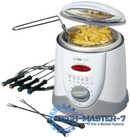 Frytkownica CLATRONIC FFR 2916 (1l /840W /Biało-szary )