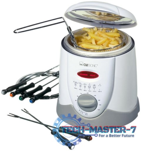 Frytkownica CLATRONIC FFR 2916 (1l /840W /Biało-szary )