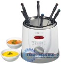 Frytkownica CLATRONIC FFR 2916 (1l /840W /Biało-szary )