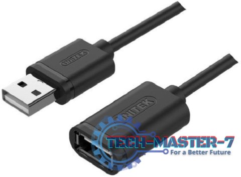 Kabel USB UNITEK USB 2.0 typ A (gniazdo) 5 Kabel USB UNITEK USB 2.0 typ A (gniazdo) 5