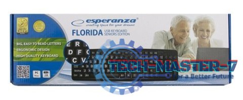 Klawiatura Przewodowa ESPERANZA Florida Klawiatura Przewodowa ESPERANZA Florida