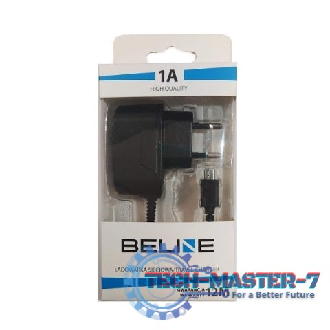 Ładowarka BELINE Beli0013(microUSB\1000mA\5V) Ładowarka BELINE Beli0013(microUSB\1000mA\5V)