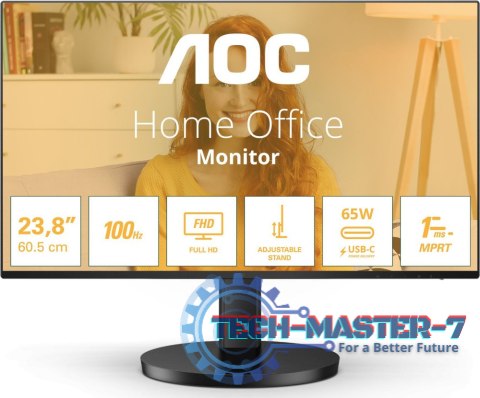 Monitor AOC 24B3CF2 (23.8" /IPS /100Hz /1920 x 1080 /Czarny)