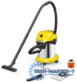 Odkurzacz uniwersalny KARCHER WD 3 S V-17/4/20 1.628-135.0 (1000W /Żółty )