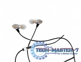 Słuchawki douszne z mikrofonem ACC+ Soul Pro (1.2m /3.5 mm minijack wtyk/Czarny)