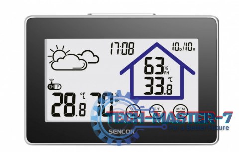 Stacja pogody SWS 2999 Dotykowy wyświetlacz LCD Stacja pogody SWS 2999 Dotykowy wyświetlacz LCD