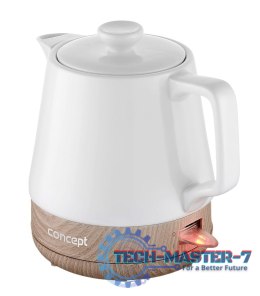 Czajnik CONCEPT RK0060 Biały (1L /1200W /Biały )