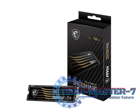 Dysk SSD MSI PATIUM M480 Pro 2TB PCIe 4.0 NVMe Spatium (M.2 2280″ /2 TB /NVMe /7400MB/s /7000MB/s) Dysk SSD MSI PATIUM M480 Pro 2TB PCIe 4.0 NVMe Spatium (M.2 2280″ /2 TB /NVMe /7400MB/s /7000MB/s)