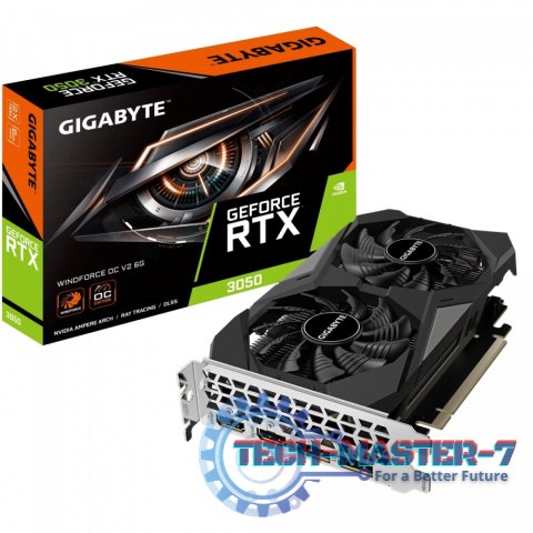 GeForce RTX 3050 WINDFORCE OC V2 6GB GDDR6