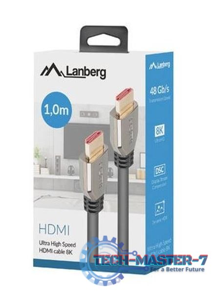 LANBERG CA-HDMI-30CU-0010-BK 1m /s1x HDMI 1x HDMI LANBERG CA-HDMI-30CU-0010-BK 1m /s1x HDMI 1x HDMI