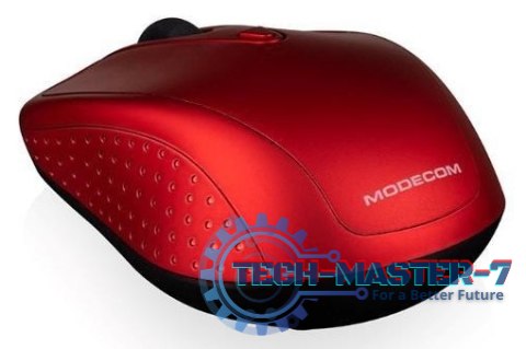 Mysz Bezprzewodowa MODECOM WM4.1 Czerwony Mysz Bezprzewodowa MODECOM WM4.1 Czerwony