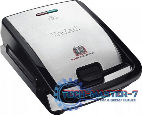 Opiekacz TEFAL Snack Collection 4w1 SW854D16 (700W /Stalowo-czarny )