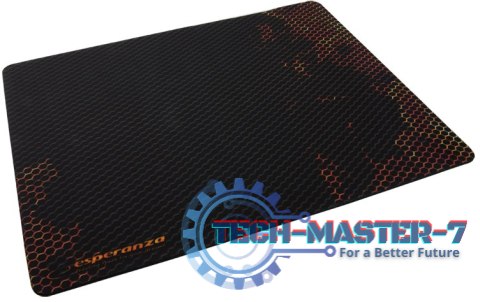 PODKŁADKA POD MYSZ GAMING EA146R FLAME CZARNO-POMARAŃCZOWA
