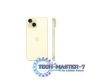 Smartphone APPLE iPhone 15 256 GB (Żółty) MTP83PX/A