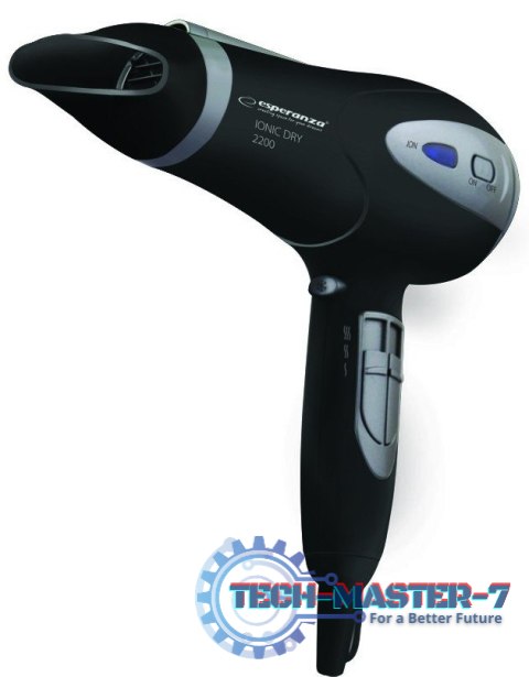 Suszarka do włosów ESPERANZA EBH005K (2200W /Czarny ) Suszarka do włosów ESPERANZA EBH005K (2200W /Czarny )