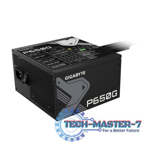 Zasilacz PC GIGABYTE 650W GP-P650G Zasilacz PC GIGABYTE 650W GP-P650G