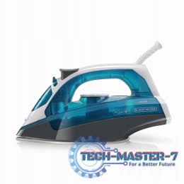 Żelazko parowe BLACK&DECKER ES9180070B (2200W /Biało-niebieski)