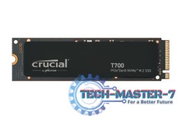 Dysk SSD CRUCIAL CT1000T700SSD3 T700 (M.2 2280″ /1 TB /PCI Express /11700MB/s /9500MB/s)