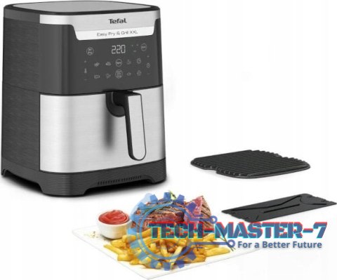 Frytownica beztłuszczowa TEFAL EY801D15 (6.5l /1830W /Czarny )