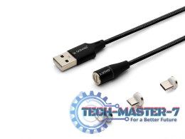 Kabel USB SAVIO Lightning 8-pin 1