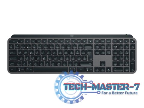 Klawiatura Nanoodbiornik LOGITECH MX Keys S Plus Bezprzewodowa Graphite US