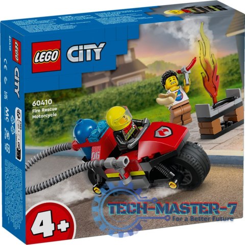 LEGO 60410 City - Strażacki motocykl ratunkowy