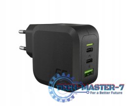 Ładowarka sieciowa PowerGaN 65W PD 3.0 QC 3.0 2xUSB-C 1xUSB-A