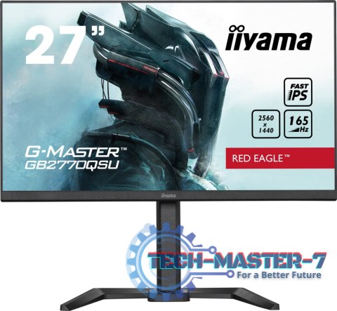 Monitor IIYAMA GB2770QSU-B5 (27" /IPS /165Hz /2560 x 1440 /Czarny)