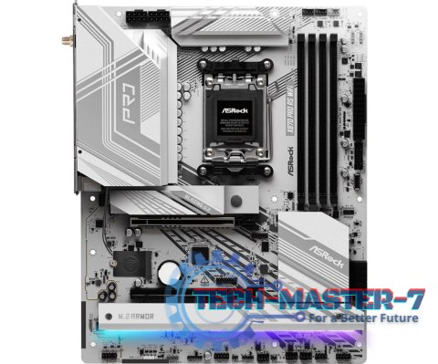 Płyta główna ASROCK X870 PRO RS WIFI AM5 4DDR5 M.2 ATX AM5 ATX