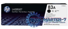 Toner HP 83A Zestaw 2 tonerów Czarny CF283AD CF283AD