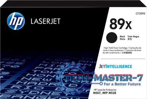 Toner HP 89X Czarny CF289X Toner HP 89X Czarny CF289X
