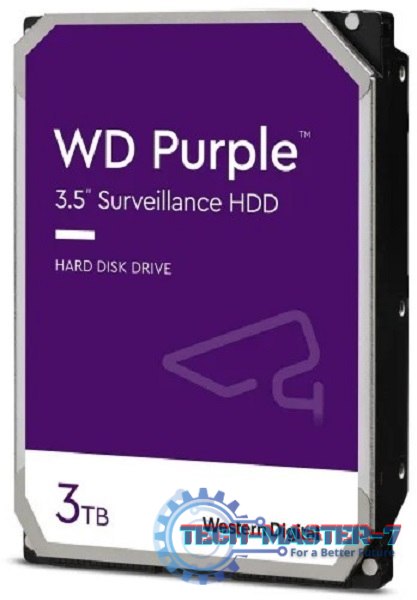 Dysk twardy WD Purple 3 TB 3.5" WD33PURZ Dysk twardy WD Purple 3 TB 3.5" WD33PURZ