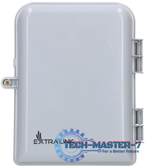 EXTRALINK EMMA V2 16 CORE FIBER OPTIC TERMINAL BOX WHITE MID-SPAN EXTRALINK EMMA V2 16 CORE FIBER OPTIC TERMINAL BOX WHITE MID-SPAN