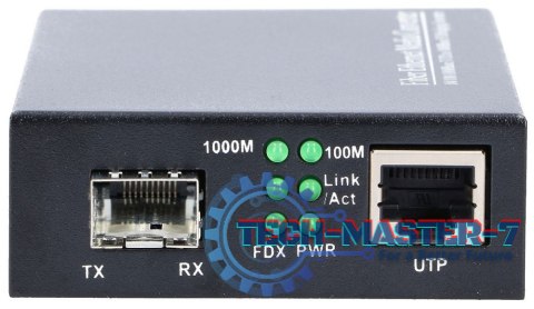 EXTRALINK SEDIR FIBER ETHERNET MEDIA CONVERTER 1X SFP 1000M 1X RJ45 1000M