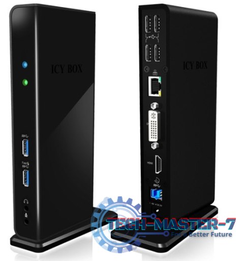 ICY BOX IB-DK2241AC (Czarny /USB 3.0 ) ICY BOX IB-DK2241AC (Czarny /USB 3.0 )