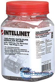 INTELLINET NETWORK SOLUTIONS Wtyk RJ45 Cat6 Wtyk INTELLINET NETWORK SOLUTIONS Wtyk RJ45 Cat6 Wtyk