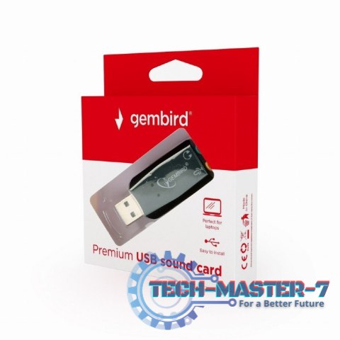 Karta dźwiękowa GEMBIRD Virtus Plus SC-USB2.0-01 Karta dźwiękowa GEMBIRD Virtus Plus SC-USB2.0-01