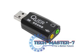 Karta dźwiękowa QUER 3D Plug&Play KOM0638