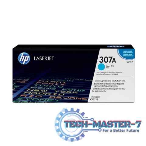 Kaseta z tonerem HP Color LaserJet CE741A