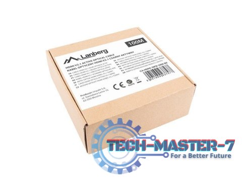 LANBERG CA-HDMI-30FB-1000-BK 100m /sHDMI typ A HDMI typ A LANBERG CA-HDMI-30FB-1000-BK 100m /sHDMI typ A HDMI typ A
