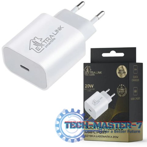 Ładowarka EXTRALINK CHARESL03(USB typu C\3000mA\5V)