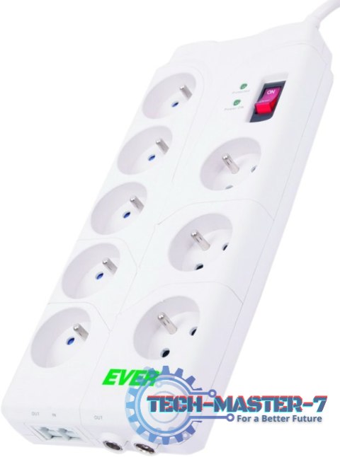 Listwa zasilająca EVER Home (2 m) T/LZ05-HOM019/0000 Listwa zasilająca EVER Home (2 m) T/LZ05-HOM019/0000