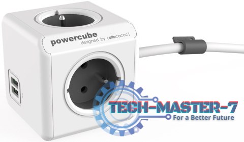 Listwa zasilająca PowerCube Extended USB 1,5m 2402GY/FREUPC Szara Listwa zasilająca PowerCube Extended USB 1,5m 2402GY/FREUPC Szara