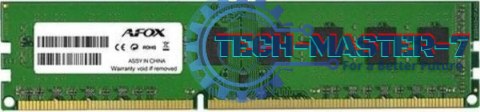 Pamięć AFOX (DIMM/DDR3/8 GB/1600MHz/1.35V/11CL/SINGLE) Pamięć AFOX (DIMM/DDR3/8 GB/1600MHz/1.35V/11CL/SINGLE)