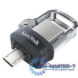 Pendrive SANDISK Ultra Dual Drive m3.0 128 GB (128 GB /USB 3.0 /Srebrno-szary )