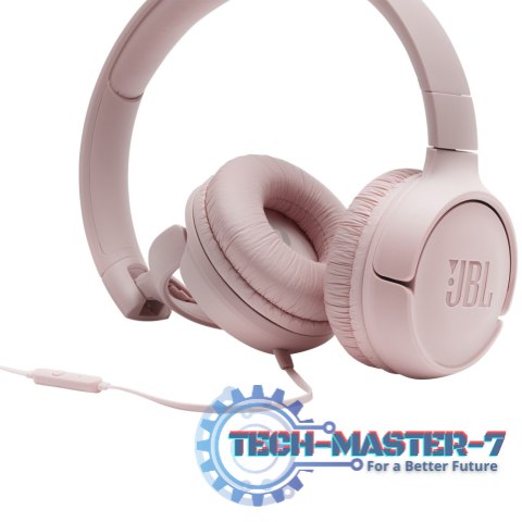 Słuchawki z mikrofonem Na głowę JBL Tune 500 Różowy (3.5 mm minijack wtyk/Różowy) Słuchawki z mikrofonem Na głowę JBL Tune 500 Różowy (3.5 mm minijack wtyk/Różowy)