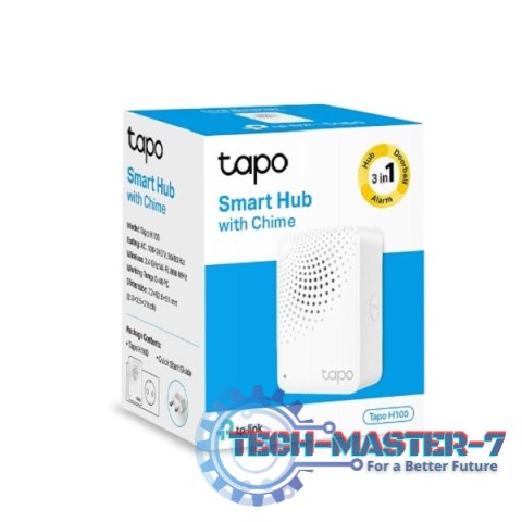 TP-Link Tapo H100 HUB Smart WiFi z dzwonkiem TP-Link Tapo H100 HUB Smart WiFi z dzwonkiem