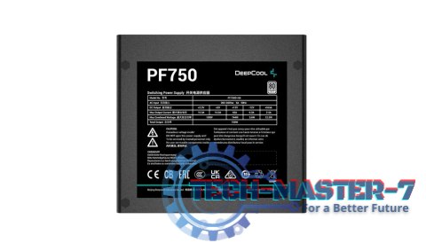 Zasilacz PC DEEPCOOL 750W R-PF750D-HA0B-EU Zasilacz PC DEEPCOOL 750W R-PF750D-HA0B-EU